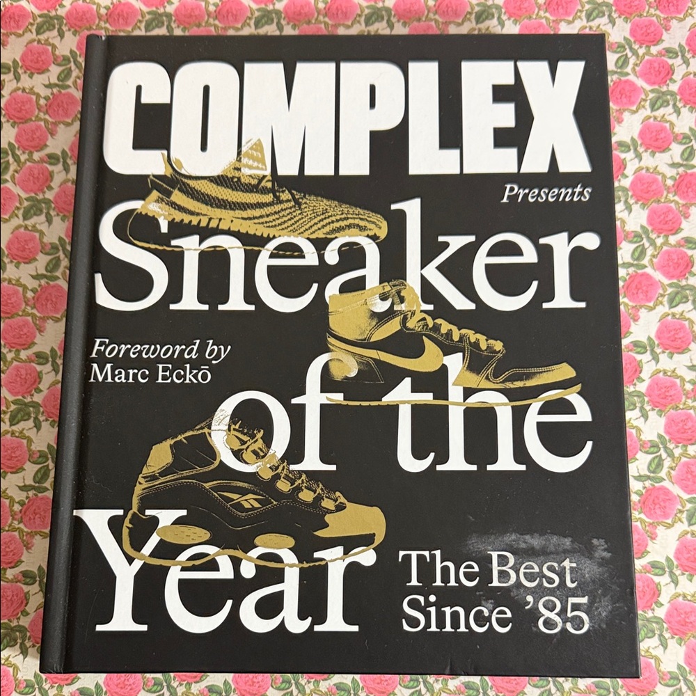 Complex Sneaker of the Year Book - Black and Gold